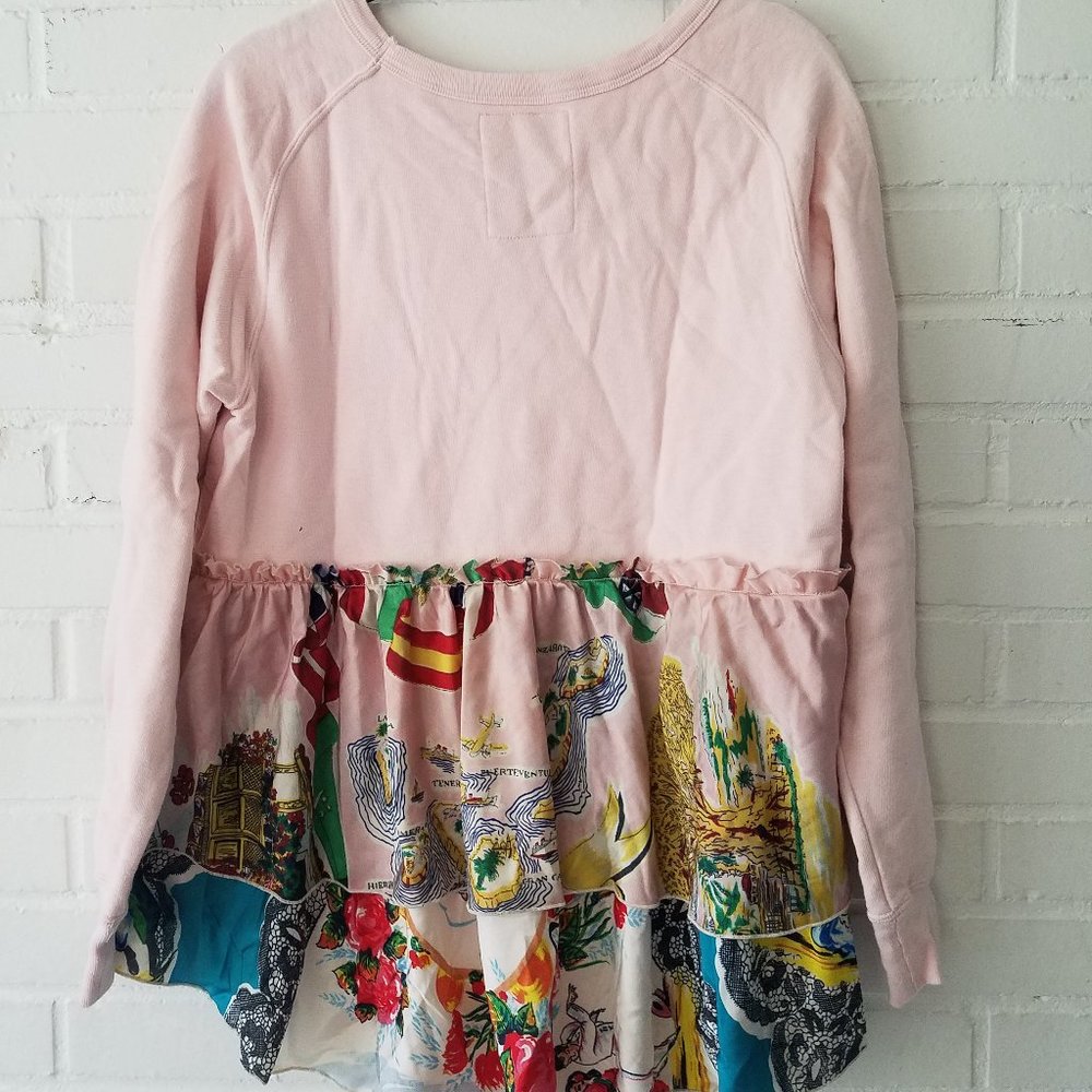 Go to Hollywood Boutique Layered Sweatshirt Pink